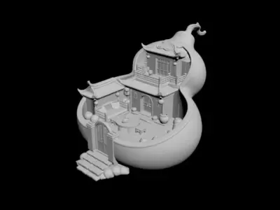  pavilion 3D model