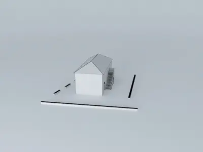 The Scale House in Christiansted USVI 3D model