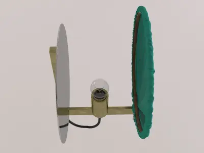 Guinea Wall Lamp 3D model