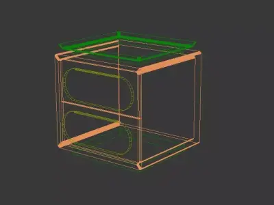 BED SIDE TABLE  Free 3D model