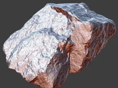 Diana Stone Low-poly 3D model