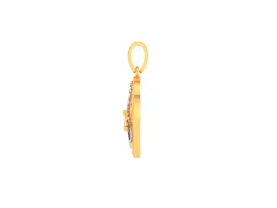 Kids Pendants 3dm STL OBJ FBX Renders Details 3D print model 12
