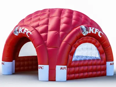  inflatable tent  air blow tent Blow-up tent 3D model