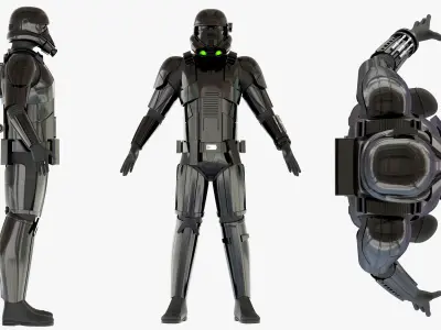Star Wars Imperial Death Trooper 3D model