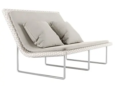 Sand Loveseat by Paola Lenti  3D model