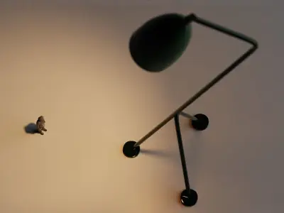 Grasshopper Floor Lamp 3D model 3D model