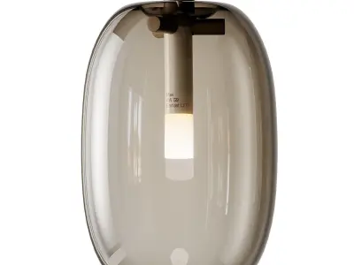 Pebble Pendant by Joel Karlsson 3D model