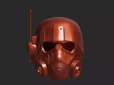 Helmet NCR Fallout Elite 3D print model