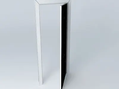 By white doors Free 3D model