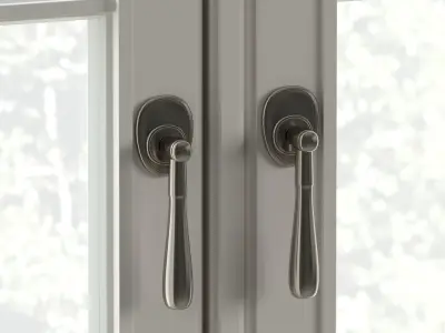 Classic door 5 3D model