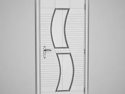 CGAxis Door 3D model