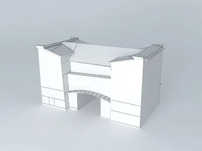 Primate Gate gate Prímašova Free 3D model