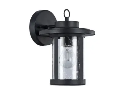Sandin Seeded Glass Outdoor Sconce - 2 Colour 3D model