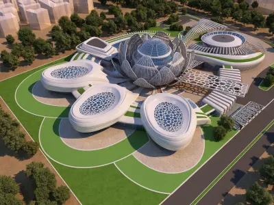 0302 - Science Museums Architecture Project - 2D-3D Files 3D model