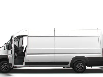Opel Movano e Van L4H2 HQ Interior 2025 3D model