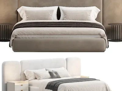  Wanda Bed by Thehighwall 3D model