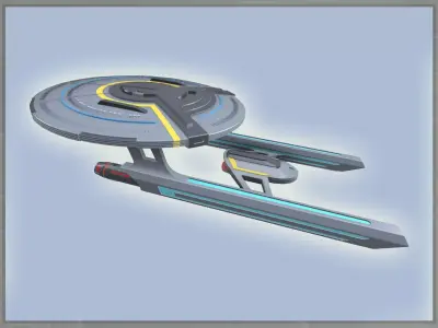 USS Cerritos  3D print model
