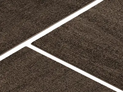 Carpet set 9143 - Wool Rug - 5k 3D model