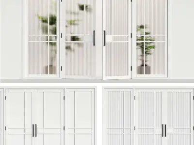 Interior door 004 3D model