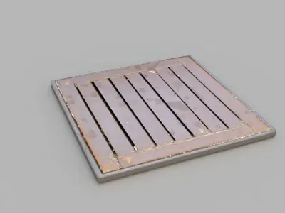 Sewer Grate 11  3D model