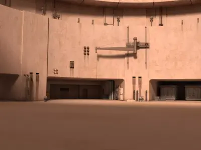 Mos Eisley Docking Bay 94 3D model