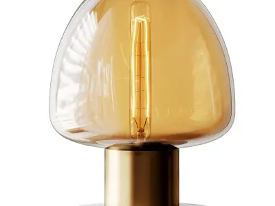 Eliana Glass Table Lamp 3D model