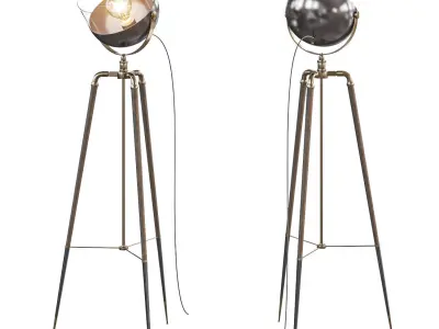 Dave floor lamp mezzo 3D model