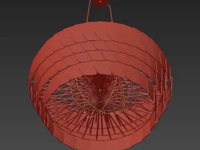 Cranton Oval Pendant 3D model