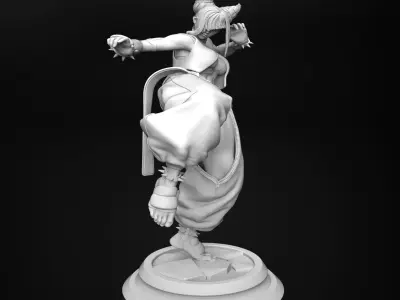 street fighter 6 Juri Han  3D print model