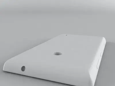  Nokia Lumia 525 whita 3D model