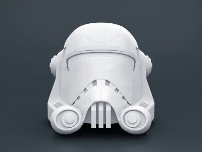 Star Wars Bad Batch Hunter Helmet  3D model