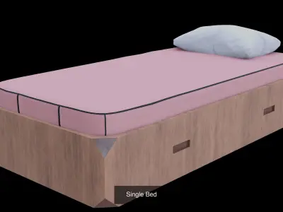 Gravity Falls Attic Furniture Set 3D Model Pack