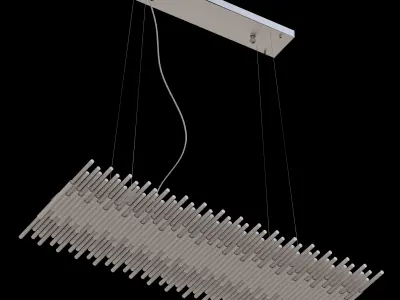 Sticks Ceiling Chandelier 3D model