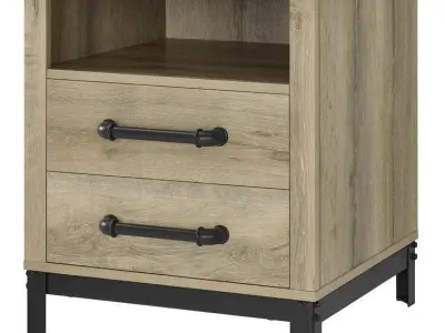 Mastrangelo Drawer End Side Nighstand  Table 3D model