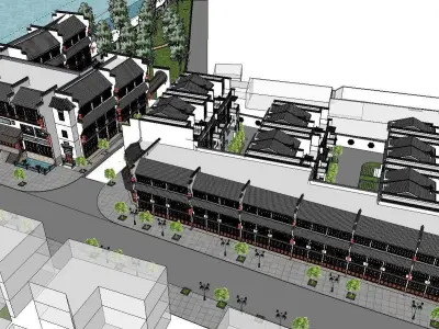 vacation spot-Resort-Fashion Leisure Hotel-0179 3D model