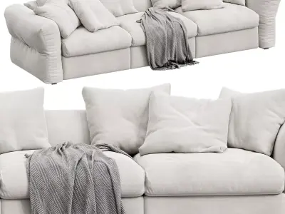 Newbridge Sofa by Flexform 3 seater 3D model
