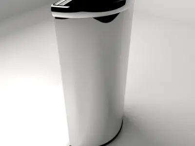 Trashcan trash can 3D model