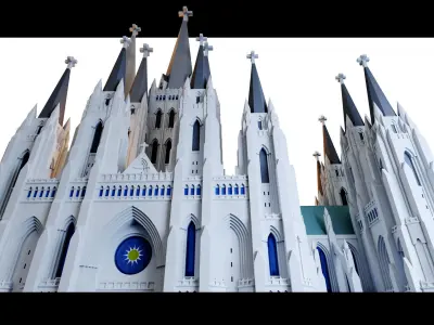 Cathedral- 3d Model 3D model