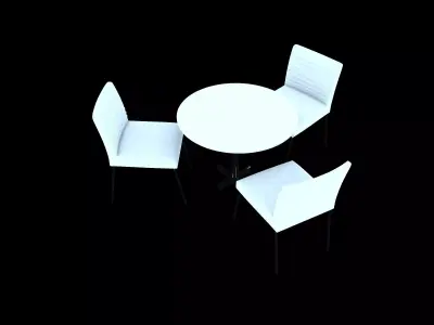 chair sitting 3D model