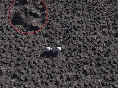 Ultra realistic Poughed Land Scan 3D model