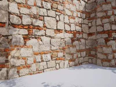 OldWall  -   Tileable PBR Textures 4K Photogrammetry  Texture