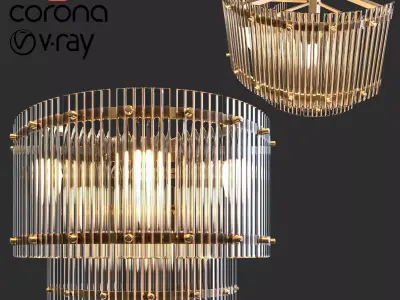 wall light01 3D model