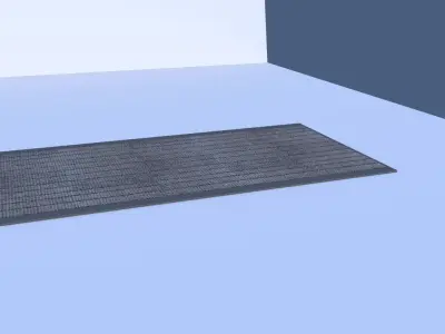Door Mat Free low-poly 3D model