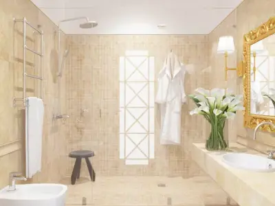 Classic Bathroom 3D model