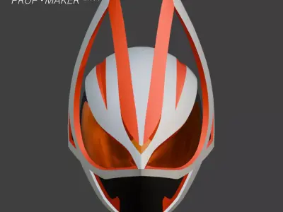 DIY Kamen Rider Geats Helmet Cosplay EVA Foam Template 3D model