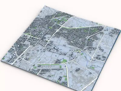 Damascus Capital of Syria 3D model