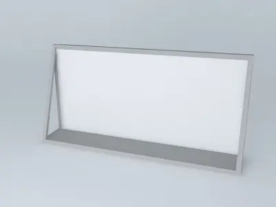 Singualr screen Free 3D model