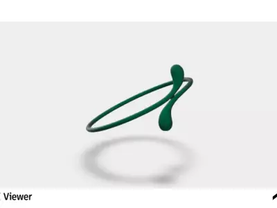 The Serpentine Loop 3D print model