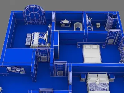 Floor plane  3D model