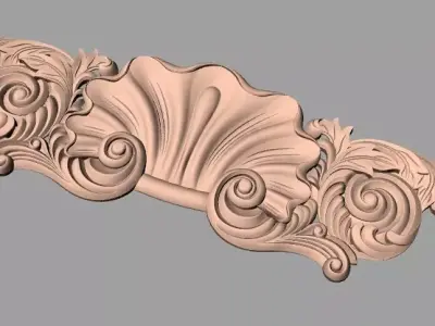 3D carved model furniture 3D design used for artcam aspire E813 3D model